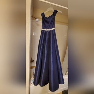 Navy formal gown